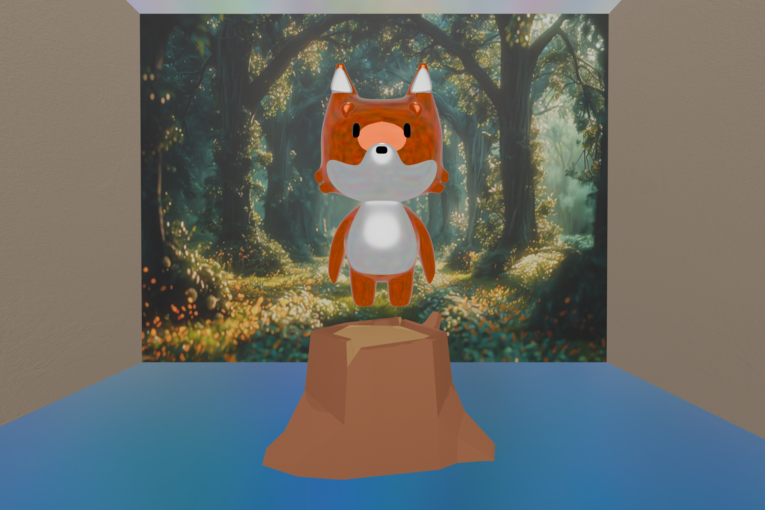Média du projet Blender - FOX